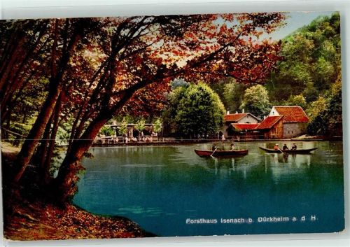 Isenach 1910 Gasthaus Forsthaus Isenach
