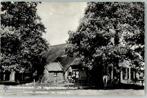 Uffelte Gasthaus De Uelenspieghel Flaggenstempel