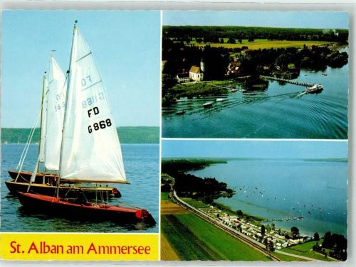 St. Alban Segelboot