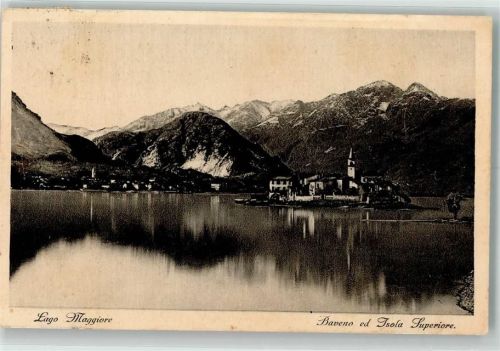 Isola dei Pescatori Lago Maggiore Isola Superiore