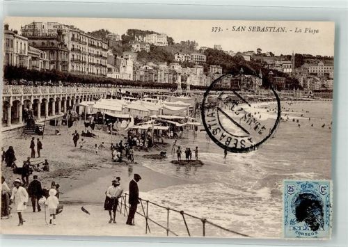 San Sebastian Schwimmbad Strand
