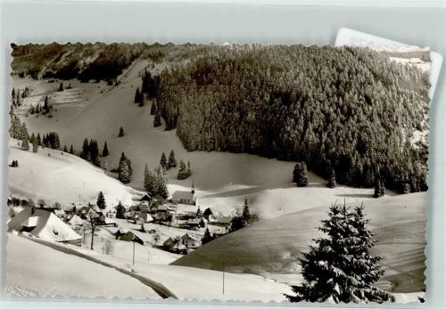 Muggenbrunn Kirche Winter Schnee Foto AK