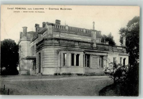 Pomerol 1906 Schloss Chateau Mazeyres