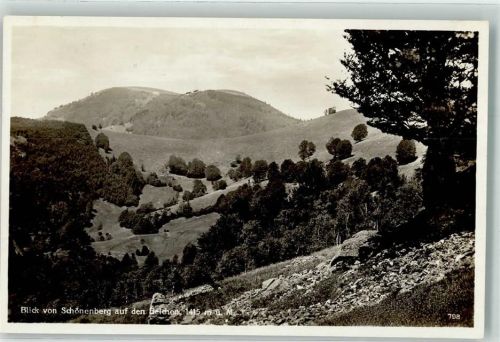 Belchen 1929 Posthilfstelle Belchen