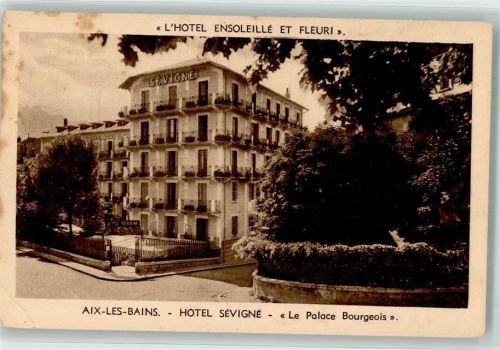 Aix-les-Bains 1976 Hotel Sevigne