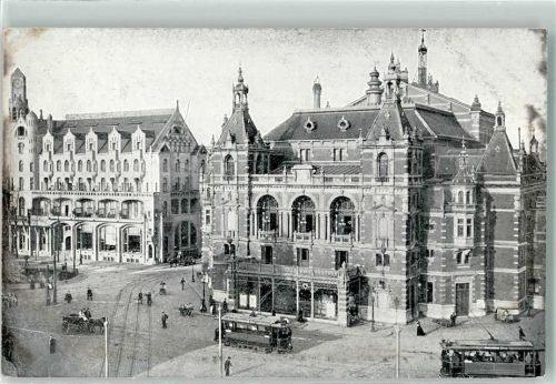 Amsterdam Straßenbahn American Hotel Stadschouwburg Leidscheplein