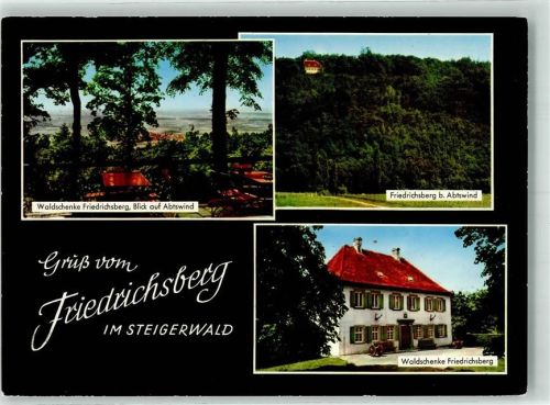 Abtswind Gasthaus Waldschenke Friedrichsberg