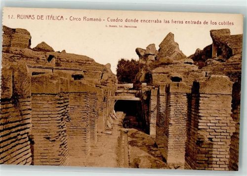 Sevilla Denkmal Circo Romana Ruinenstadt
