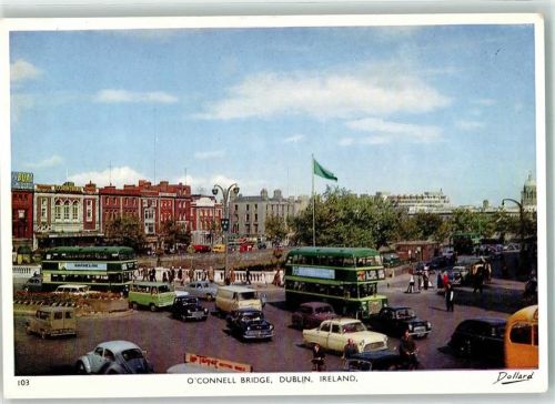 Dublin Omnibus Auto Oldtimer O´Connell Bridge