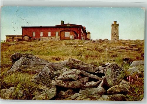 Brocken 1929 Hotel Aussichtsturm
