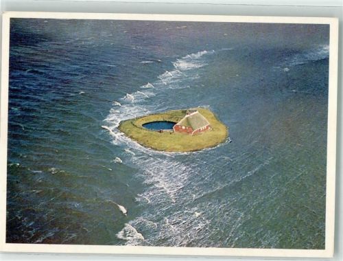 Hallig Habel Fliegeraufnahme