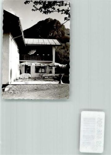 Hindelang Gasthaus Hahn im Korb Ort handschriftlich Foto Original aus Archiv eines Ansichtskartenverlags