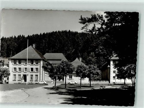 Friedrichsheim Sanatorium VW Käfer Foto Original aus Archiv eines Ansichtskartenverlags