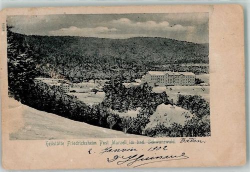 Friedrichsheim 1902 Heilstätte