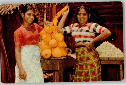 Colombo Marktszene Tracht
