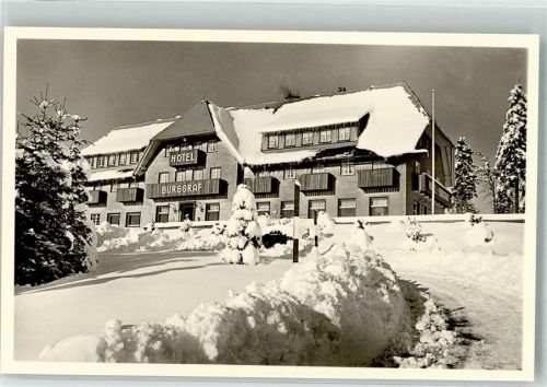 Münstertal Hotel Burggraf Fotograf Willy Pragher