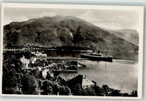 Balestrand Dampfschiff