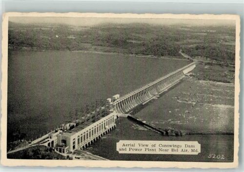 Baltimore Fliegeraufnahme Conowingo Dam