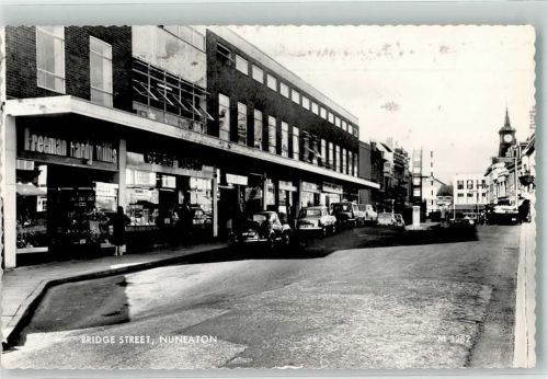 Coventry 1966 Bridge Street Auto Oldtimer Handlung Nuneaton