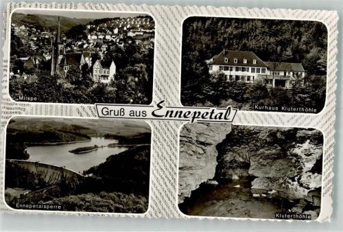 Ennepetal Milspe Kurhaus Kluterthöhle Ennepetalsperre