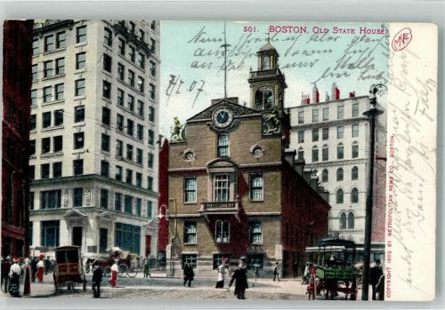 Boston 1907 Old State House