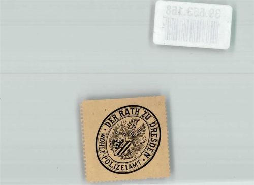 Dresden Der Rat zu Dresden Wohlf.-Polizeiamt