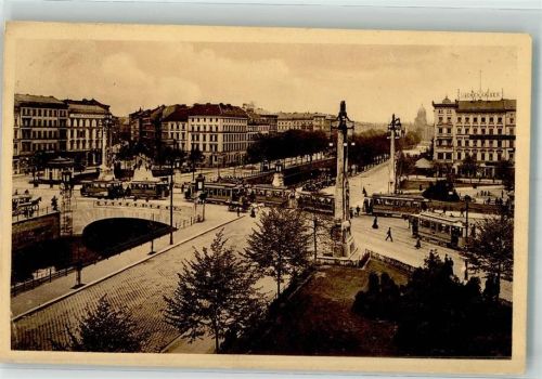 Kreuzberg 1915 Oranienplatz Straßenbahn