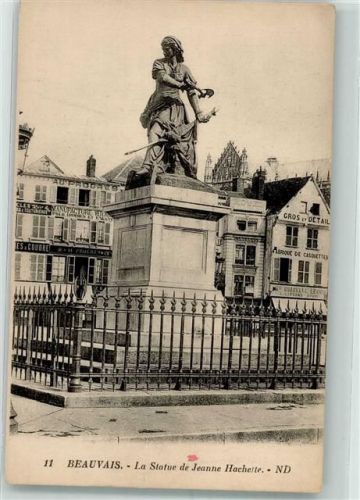 Beauvais Denkmal Jeanne Hachette