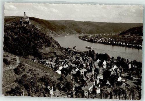 Braubach Marksburg Ort handschriftlich Foto Original aus Archiv eines Ansichtskartenverlags