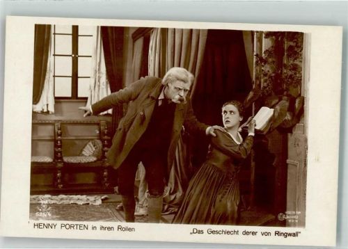 525/4 Henny Porten im Film Das Geschlecht derer von Ringwall Film-Kunst