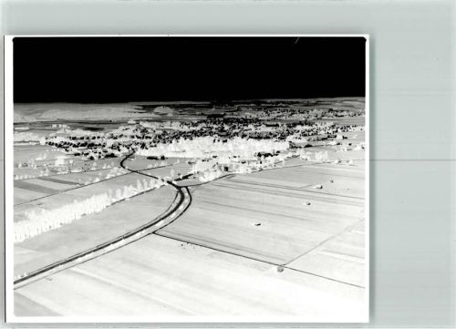 Jettingen-Scheppach Nacht Winter Schnee Ort handschriftlich Foto Original aus Archiv eines Ansichtskartenverlags