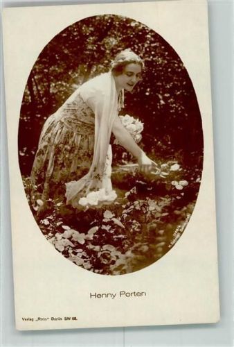 Porten, Henny Ross-Verlag 1108/4 Schauspieler