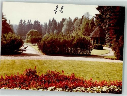 Schwarzenbek Kurheim Kollow Im Park Ort handschriftlich Foto Original aus Archiv eines Ansichtskartenverlags
