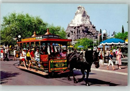 Anaheim Pferdestraßenbahn Disneyland