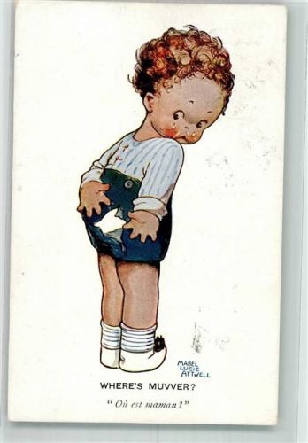 1924 Nr. 4731 Weinendes Kind mit zerissenem Hosenboden