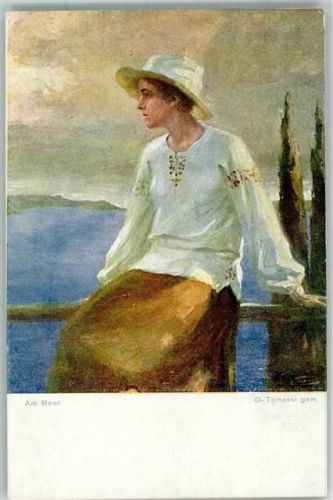 sign. Tomassi O. Am Meer Frau B.K.W.I. Nr. 2237