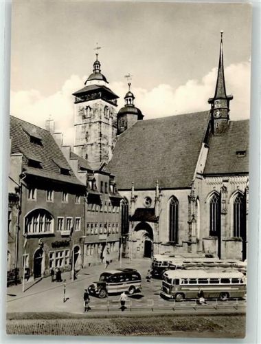 Schmalkalden Altmarkt Bus Auto