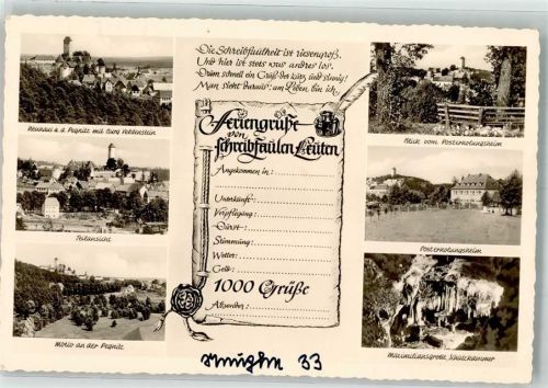 Neuhaus Burg Veldenstein Pension Posterholungsheim Höhle Maximiliansgrotte