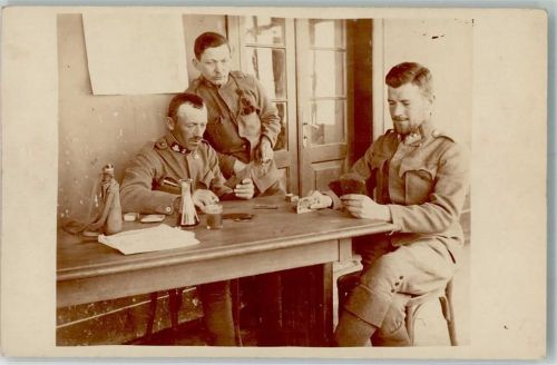 1917 Soldaten Feldpost Infanterie Bataillon