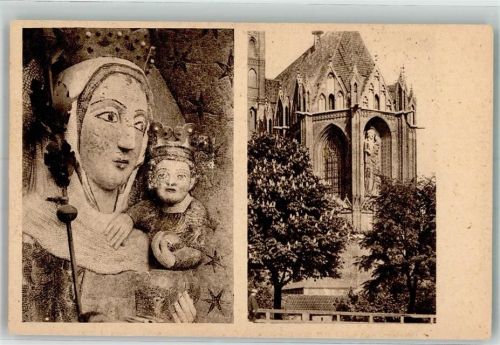 Marienburg Marienkirche Schloss Denkmal Marienfigur