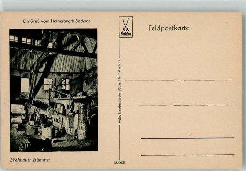 Frohnau Der alte Hammer zu Frohnau Fotograf Landesverein Sächsischer Heimatschutz