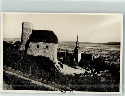 Bad Frankenhausen Ort handschriftlich Foto Original aus Archiv eines Ansichtskartenverlags