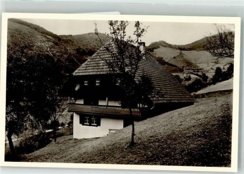 79691 W7861 Neuenweg Foto AK Pension Wanderheim Belchenblick