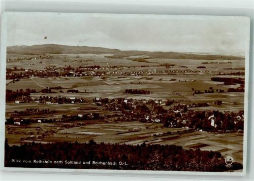 Reichenbach Blick vom Rothstein nach Sohland