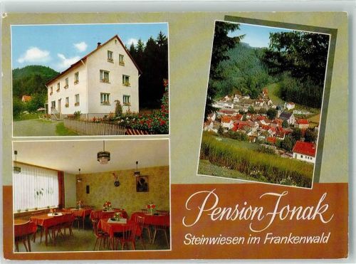 Steinwiesen 1984 Pension Jonak