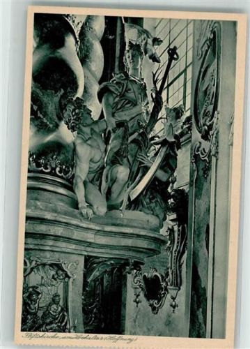 Osterhofen Stiftskirche Hochaltar Hoffnung Lehr Erziehungs Institut der Englischen Fräulein Damenstift ehemaliges Prämonstratenser Kloster