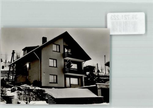 Tann Winter Ort handschrifrlich Foto Original aus Archiv eines Ansichtskartenverlags