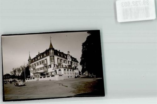 Heiligenberg Postplatz 5 VW Käfer Foto Original aus Archiv eines Ansichtskartenverlags Ort handschriftlich