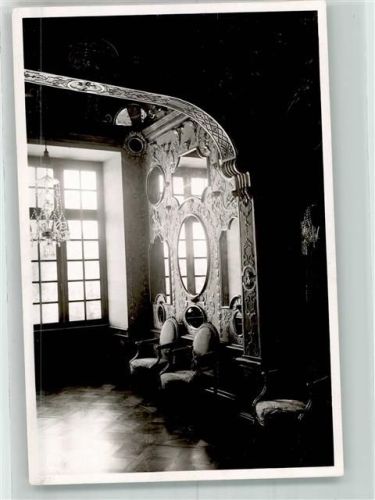 Ludwigsburg Verspiegelte Wandpaneele im Residenzschloss Foto Original aus Archiv eines Ansichtskartenverlags Ort handschriftlich