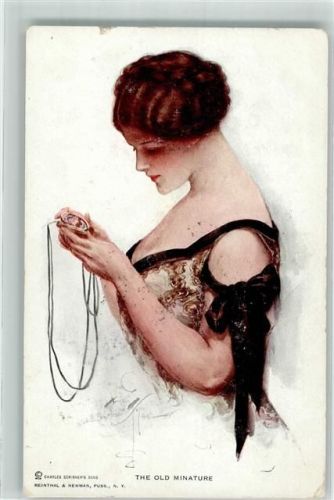 1910 Frau Amulette The Old Minature Serie 101